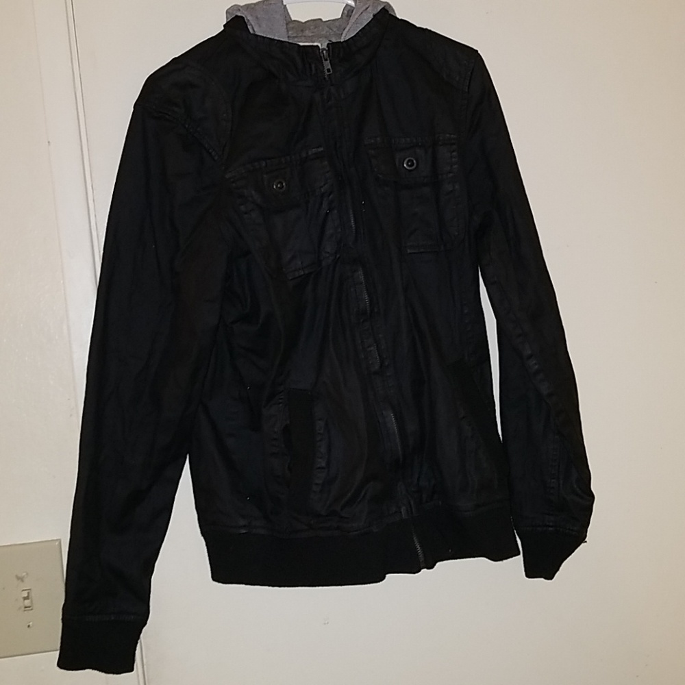 Zip up jacket  with hood